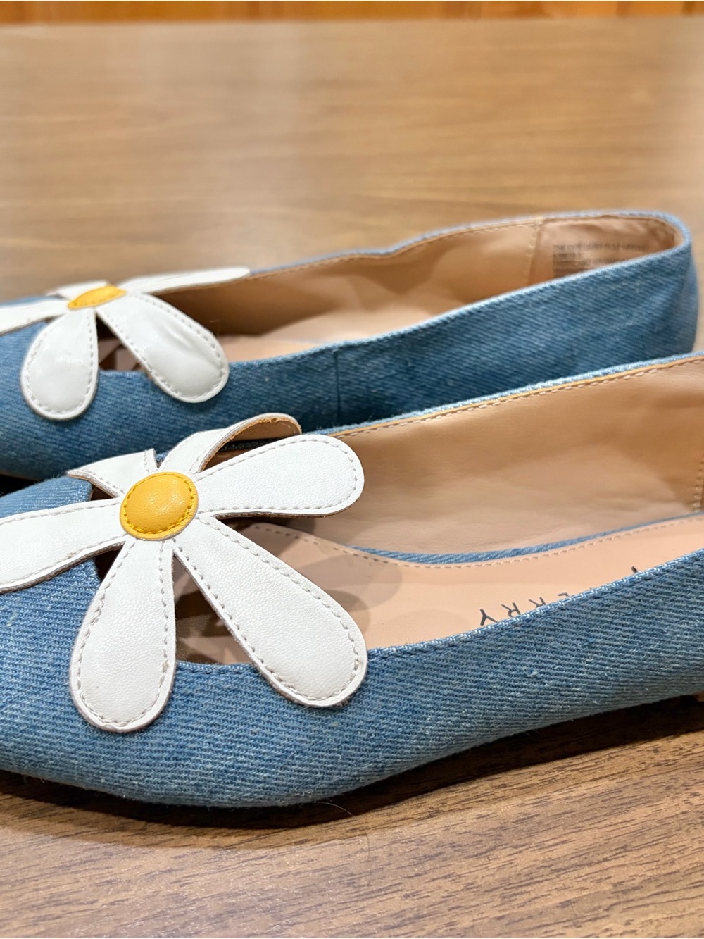 Katy Perry Collections Denim Flats - Evie Daisy - Picture 3 of 6